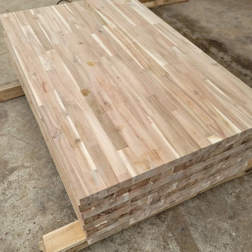 Best Price Acacia Wood Finger Joint Laminated Panels Manufacturing From