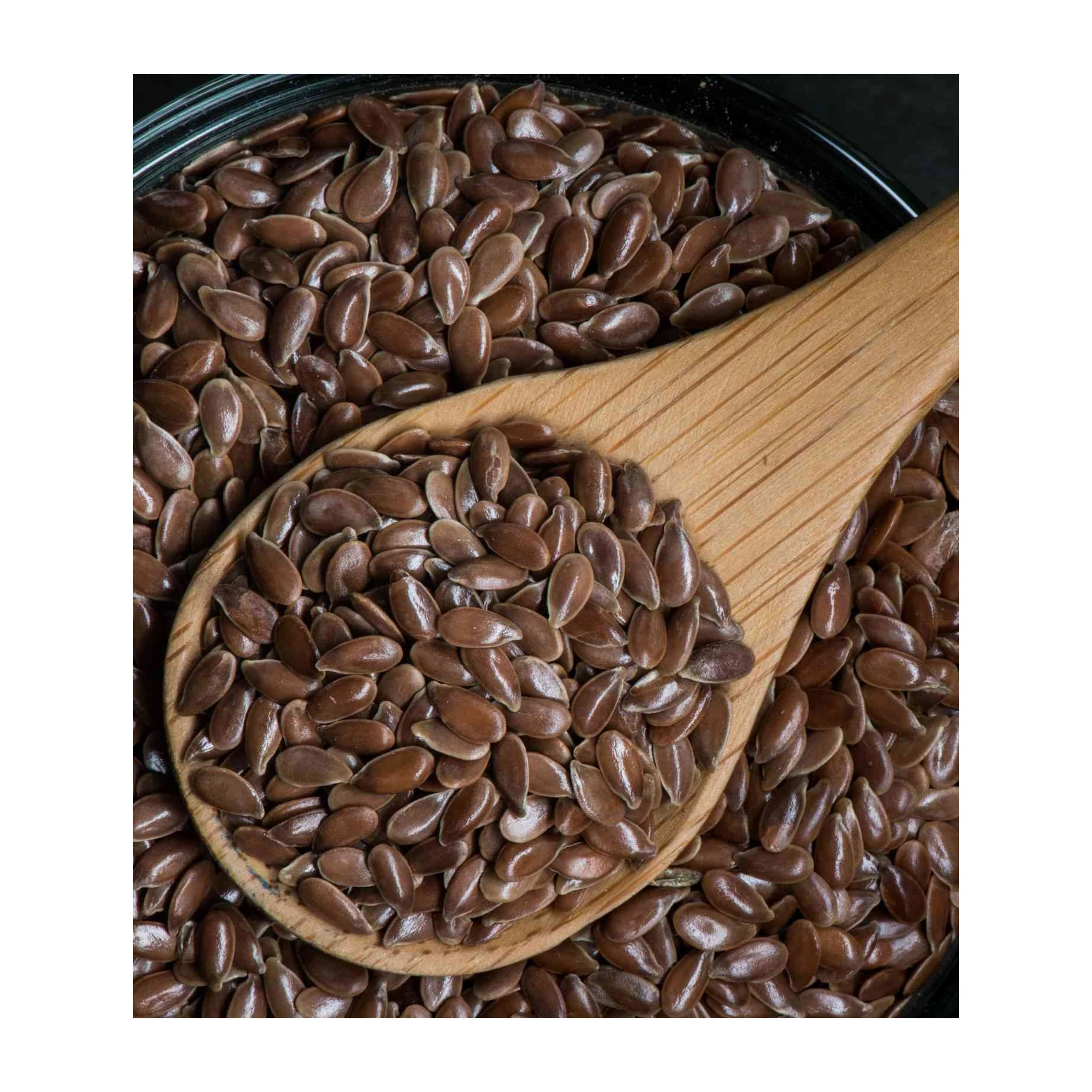 Bulk Supplier Flax Seeds Peeled Balanced Content Of Useful Components