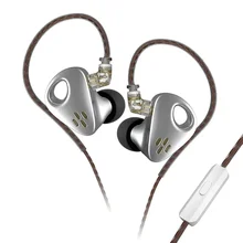 CCA CXS 10mm Dynamic Driver IEM All Metal Cavity Earphone HiFi Wired Headphone Music Sport Game Earbud Bass Outdoor Headset