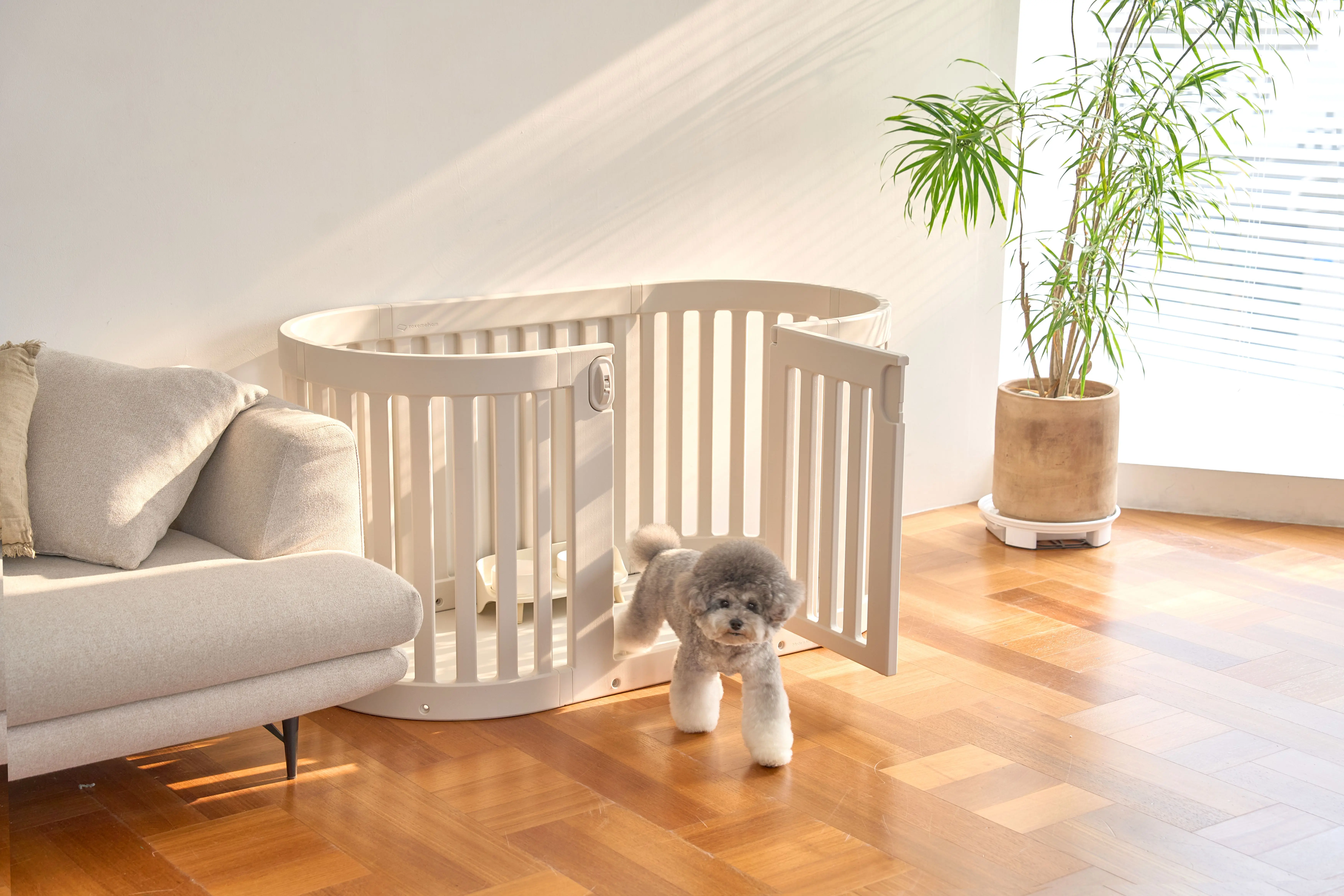 Moving Pet Cages & Houses Takemehom Korean Mobile Pet Room Crate Safe