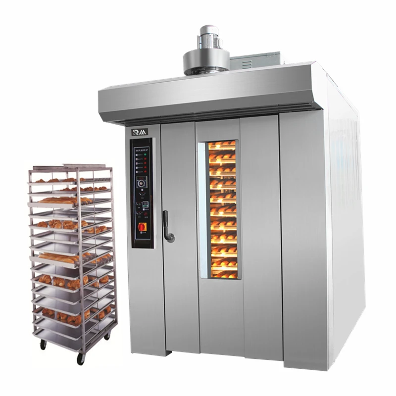 Precio Hornos Rotatorio-electricos De 10 8 32 Charolas Para Panaderia Pan Industrial a Gas Comercial  Panaderos En Usa Italianos
