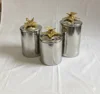 Stainless Steel With Gold Bttefly
