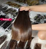 Ombre สีดำและสีน้ำตาล