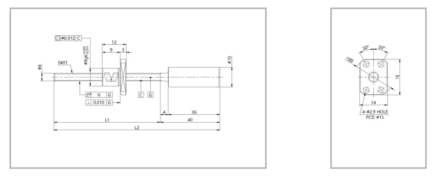Japan Kss Kuroda Zero Clearance Ball Screw Miniature Screw With