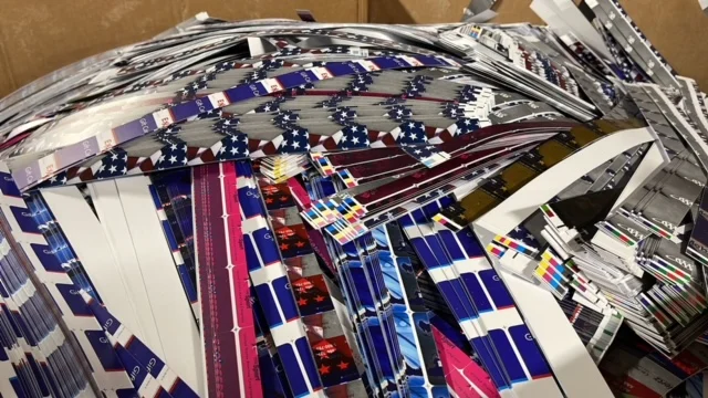 PVC Credit Card Mixed Color Scrap