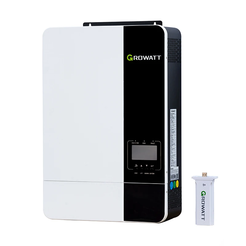 Growatt Spf 3000tl Lvm-es 12v 230v 3kw 5kw Pure Sine Wave Off Grid ...