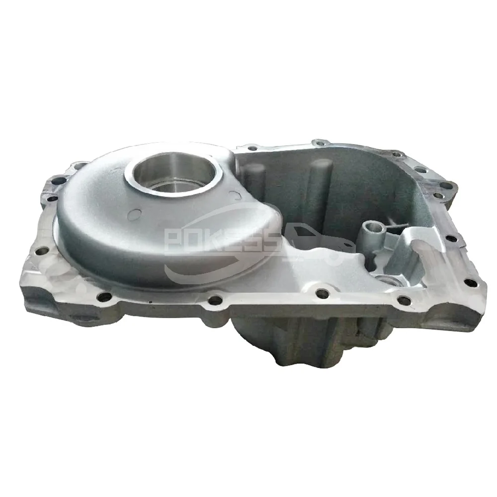 Auto Parts XS4P7A264AB 6G9MCH395AA Oil Pan Transmission Rear Without H... — 2