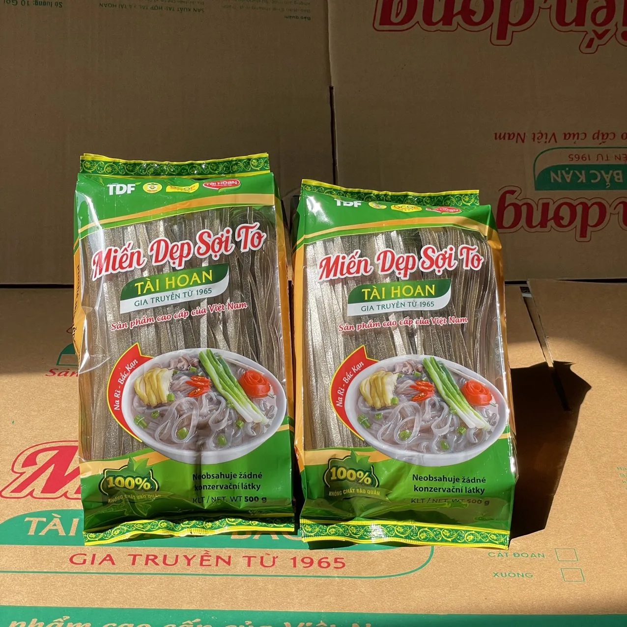 Puppet Vermicelli/ Dried Noodle Made By 100 Galangal Root Tai Hoan