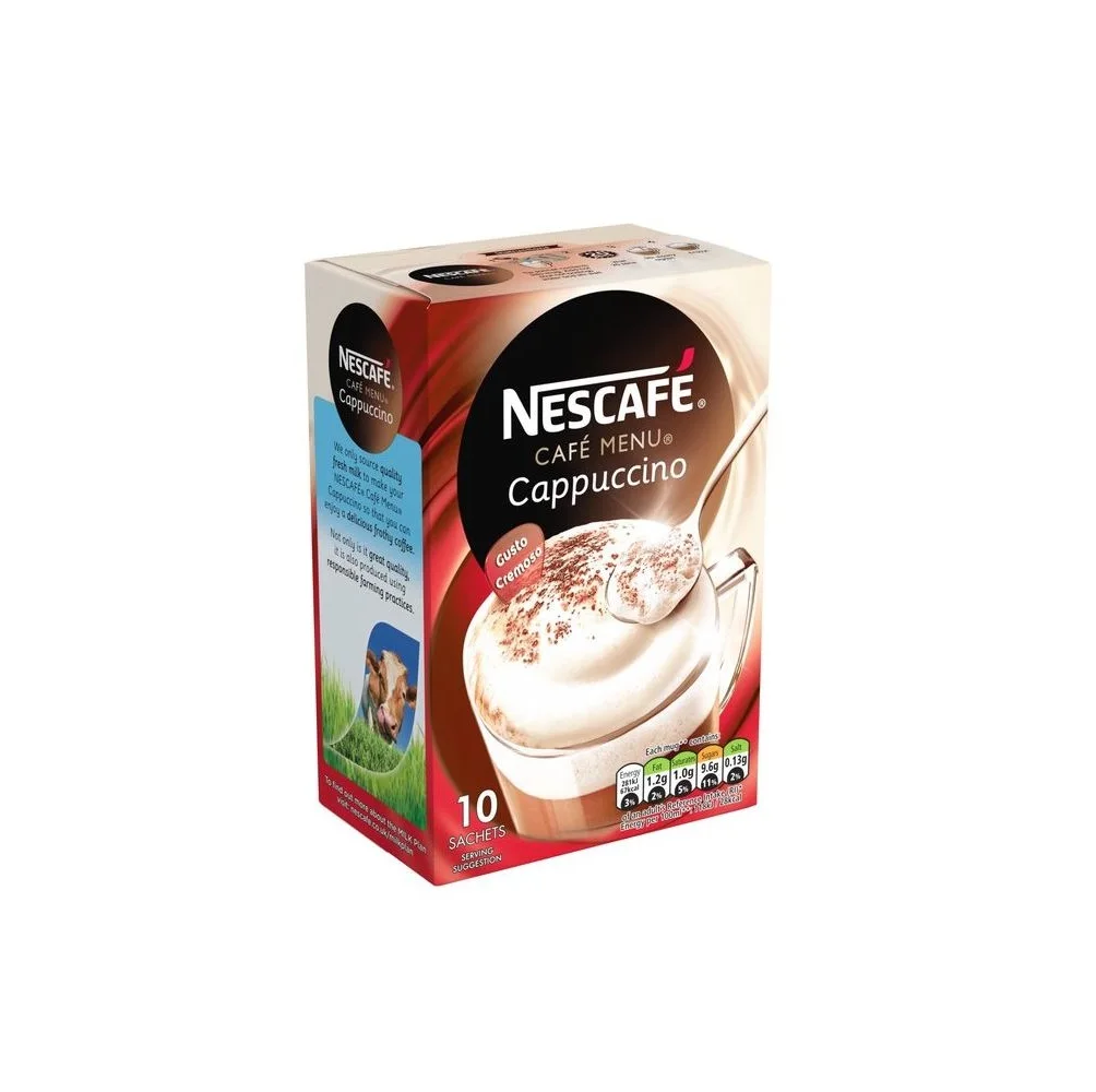 High Quality Nescafe Gold Cappuccino Sachets And Box Instant Coffee For ...