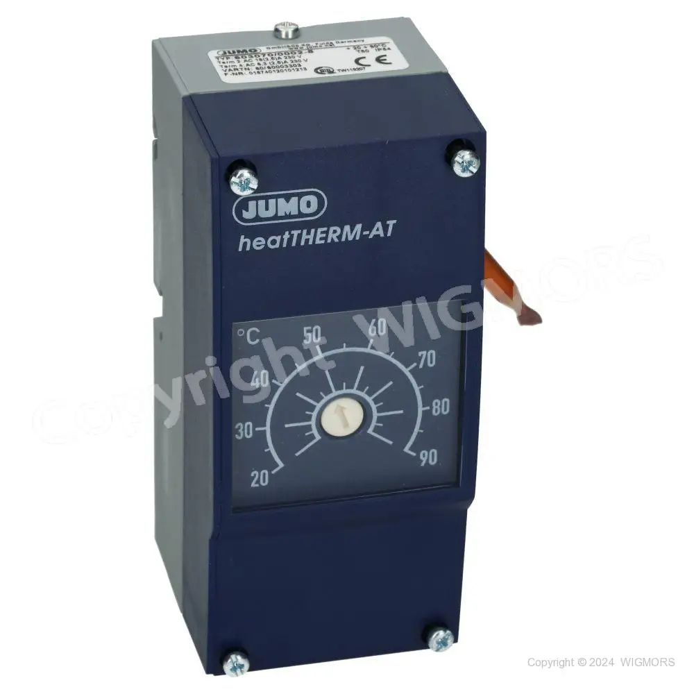 Thermostat JUMO Typ 603070/0002-5 for HVAC Systems | Bimetal Control ...