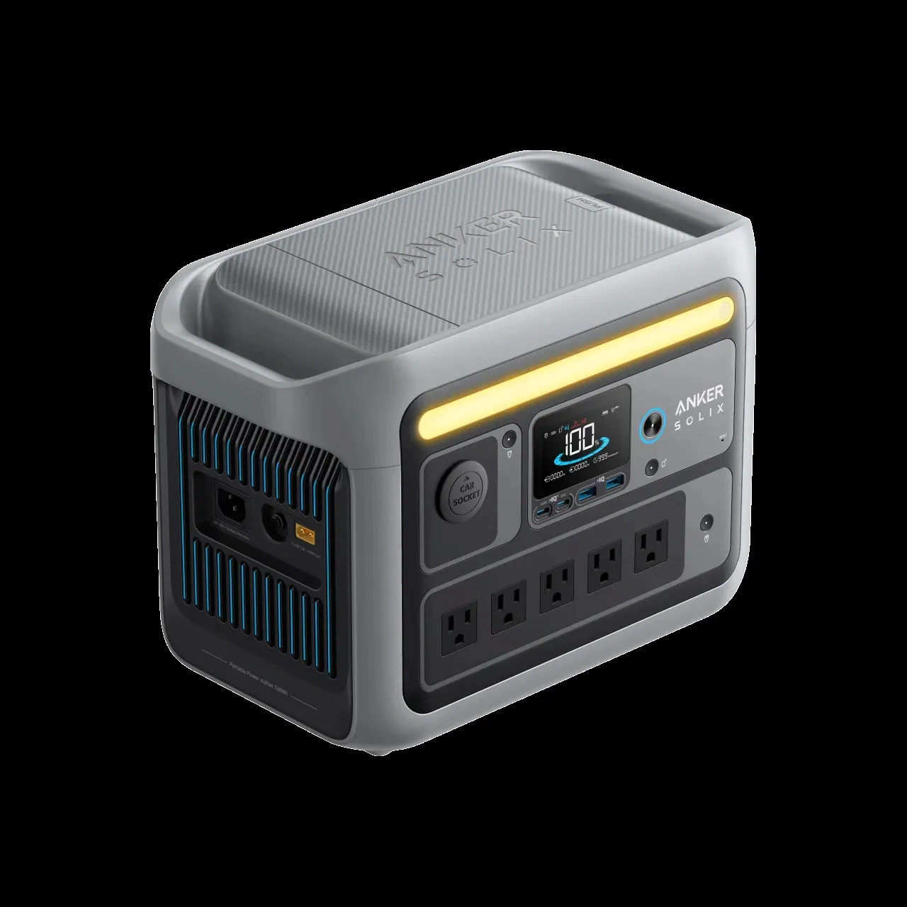 Anker SOLIX C800 Portable Power Station - 768wh Capacity