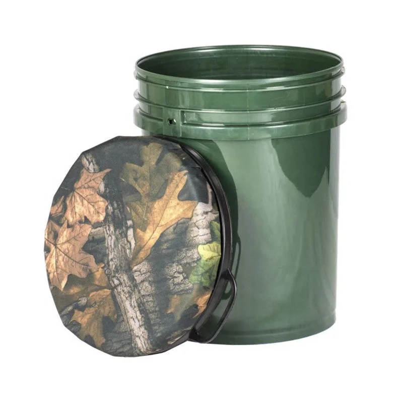 Spin Top Wise Outdoors Premium Dove Sport 5 Gallon Bucket Swivel Seat