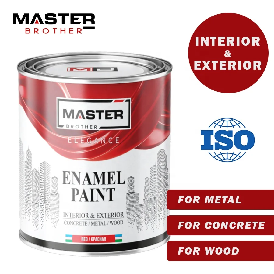 Oem Odm All Purpose Compound Liquid Enamel 2.5 Kg Enamel Paint For Wood