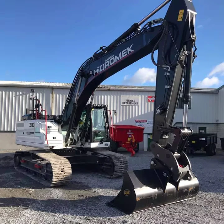 Hidromek 310 LC Excavator 264 HP Engine 1.6 m Bucket Capacity Hydraulic Pump Bearing