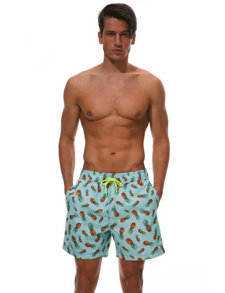 2023 Estate Custom Designer Mens 4 Way Stretch Pantaloncini da bagno Costume da bagno Costumi da bagno Costume da bagno con fodera21_voghion.com