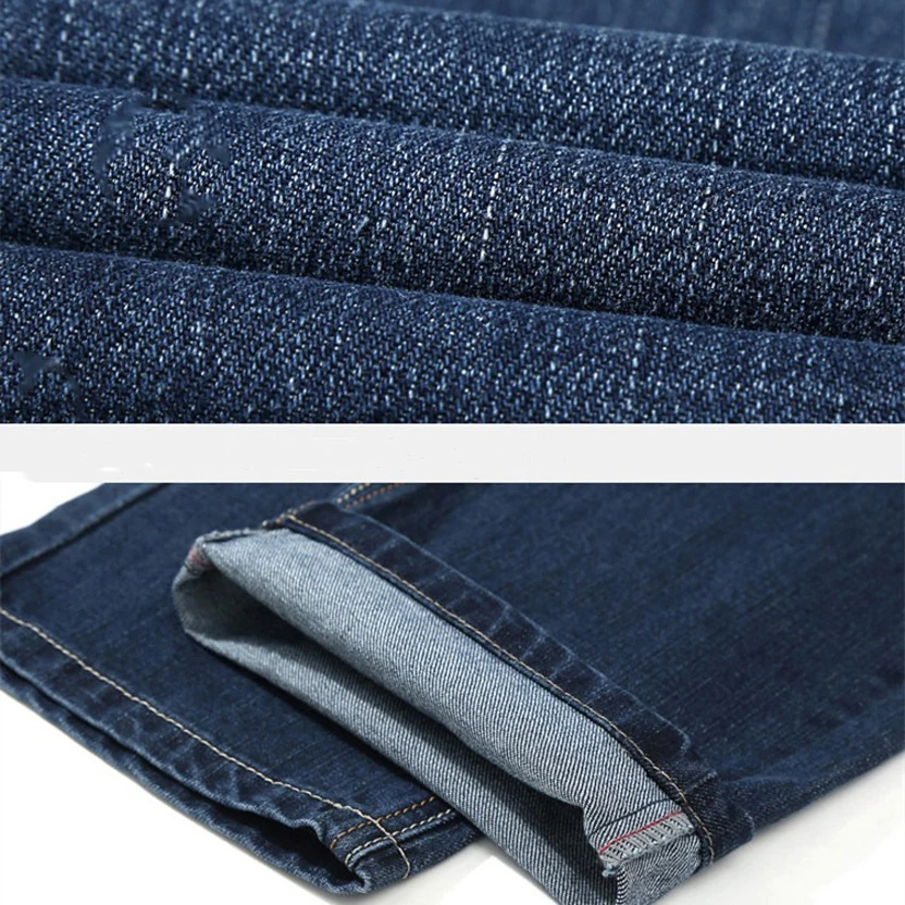 Nouveaux pantalons en denim classiques formels en coton pour hommes, vêtements de travail pour hommes_voghion.com