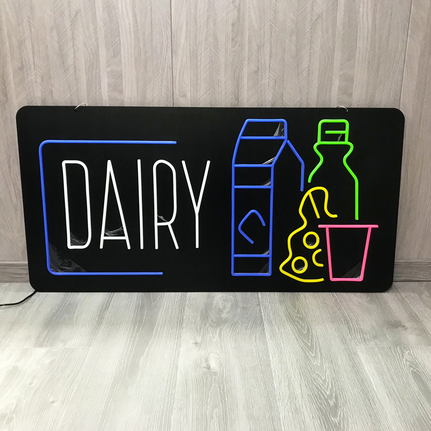 Cinema RGB LED Neon Lightbox – Dimmable, Wall-Mountable, USB-Powered – Pulsing Studio Sign For Home, Bar, Cafe & Office