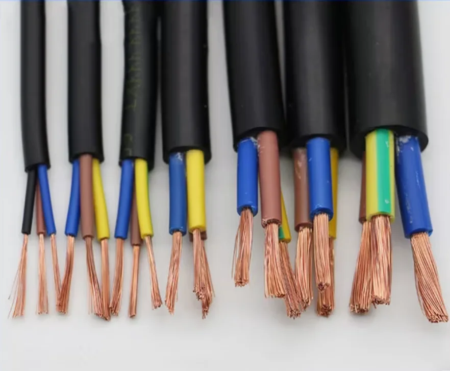 Electrical Copper Core PVC House Wiring Building Flexible Electric Power Wire Cable