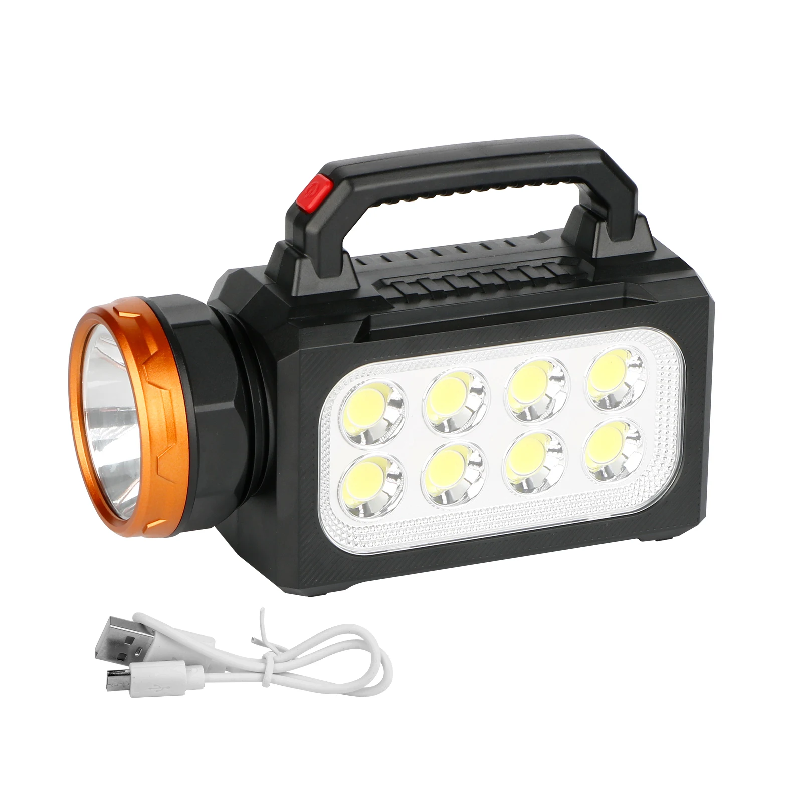 Portable Multi-Functional Three Light Source Lamp IP65 ABS Body for Home Outdoor Camping Emergency Solar Charging Power Bank