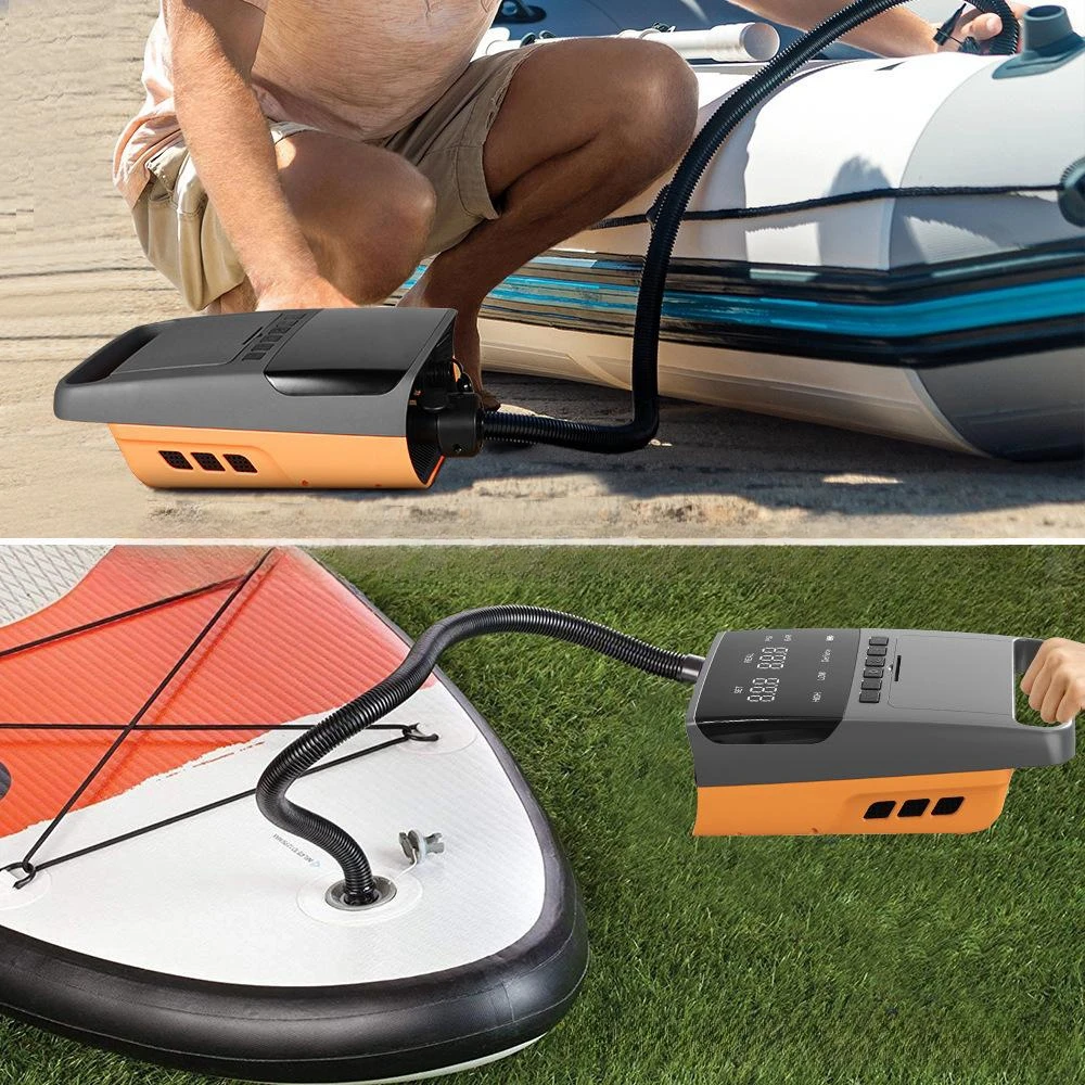 High Pressure Charged Inflatable Cordless Portable Max Digital Smart Battery Air Electric For