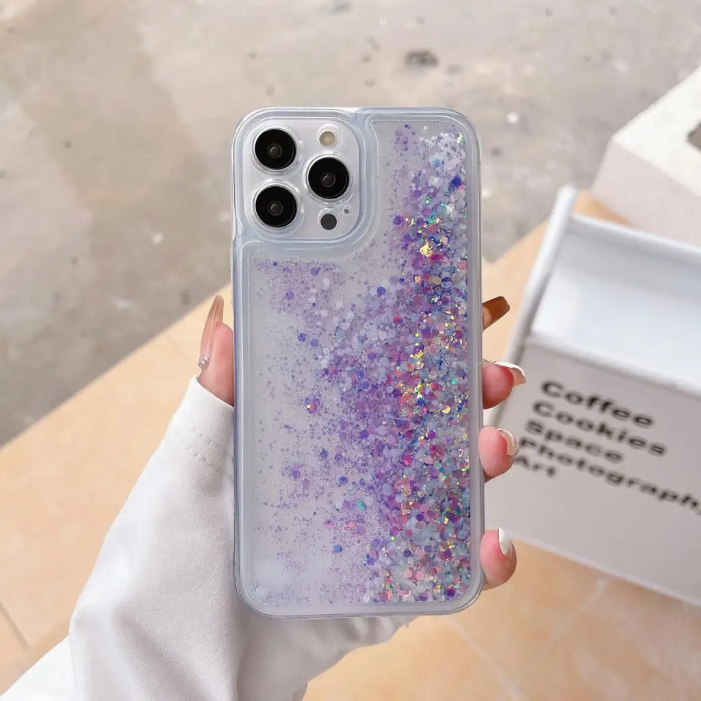 Glow Dark Luminous Liquid Sand Glitter Phone Case for iPhone 14 Pro Max 11  13 12 Mini 7 8 Plus XR X XS SE Luxury Quicksand Cover| Alibaba.com