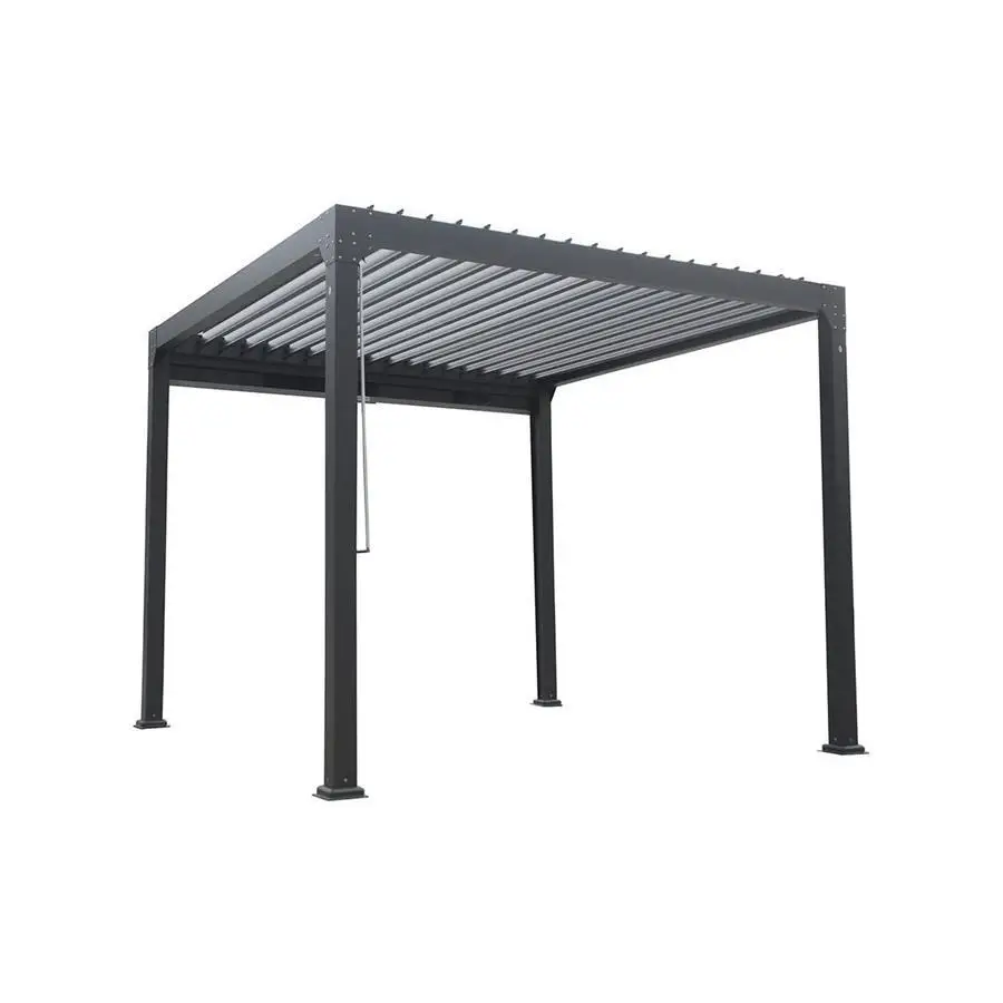 Prima Sunshade 3x4 Aluminum Pergola Alloy Adjustable Gazebo Cover ...