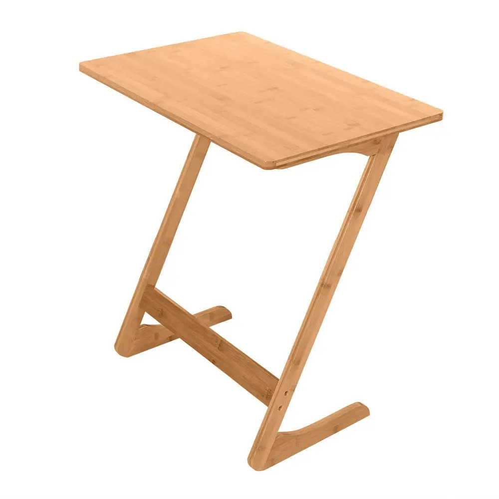 Bamboo Laptop Desk TV Tray Table Bedside Sofa Side Table for Eating Working & Small Spaces Eco-Friendly Furniture