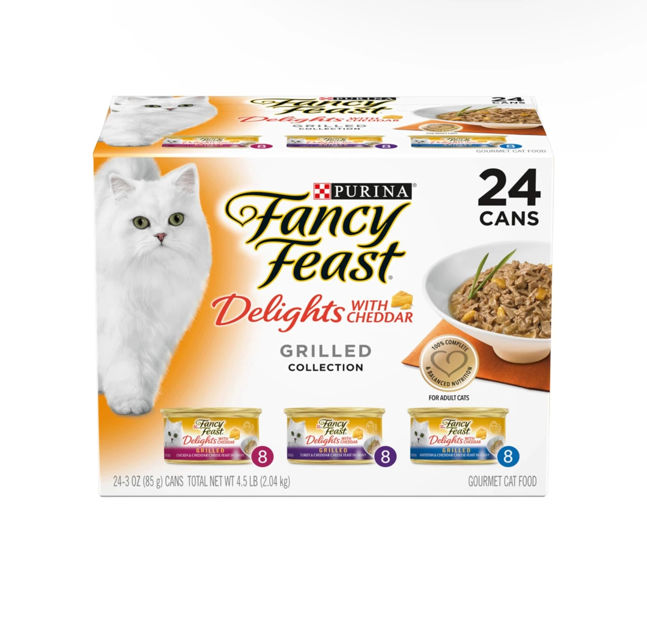 Best Cat Food,Purina Fancy Feast Gravy Wet Cat Food Variety Pack ...