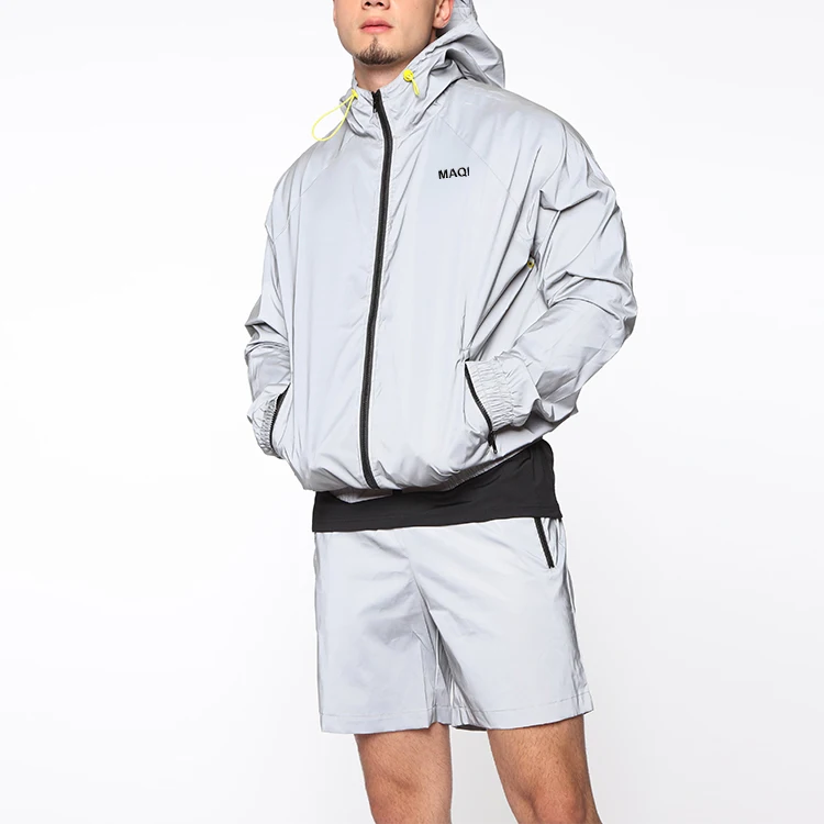 Wholesale New 2022 Winter Yellow Reflective Safety Jackets Custom Logo