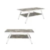 Puzzle  Metal White