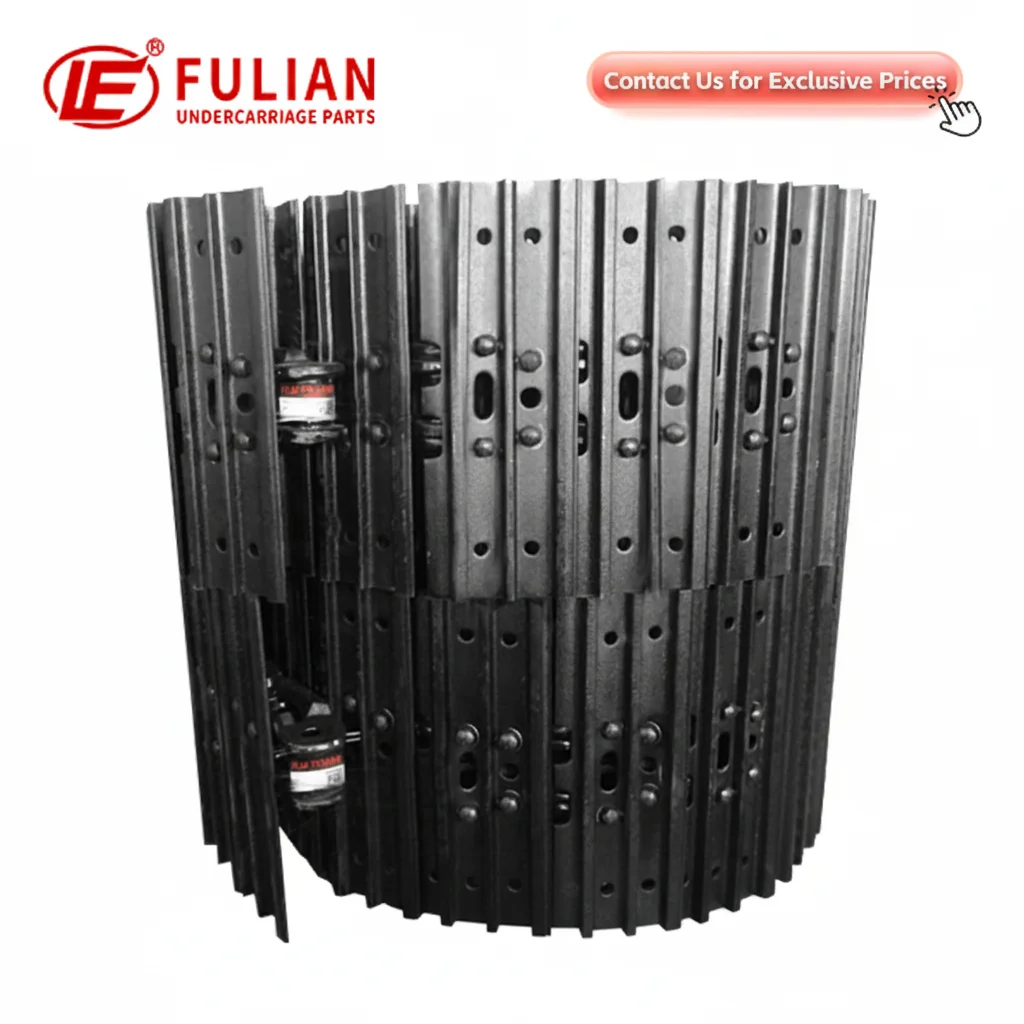 ZX70 Track Group for Hitachi Excavator Track Link With Shoe EX75UR