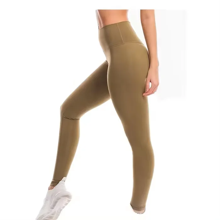 Slim Wide Leg High Waist Solid Fleece Lined 100% Cotton Yoga Leggings for Women Plus Size Flared Pants
