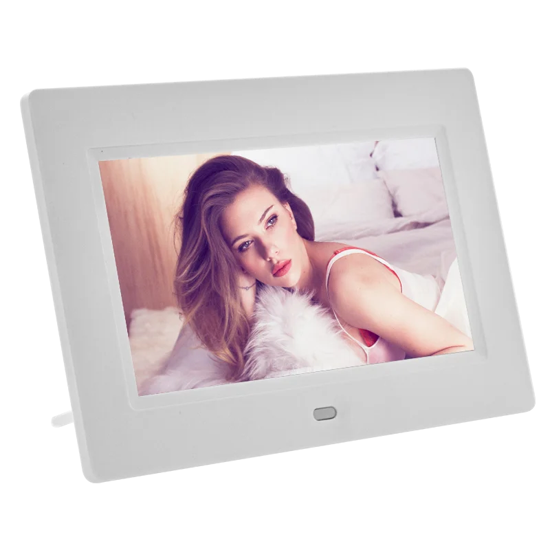 Wholesale Smart 7 Inch Led Electric Picture Frame Display Screen Frame Digital Photo Frame with Mp3 Mp4 Movie Player