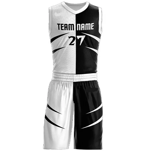 Pakistan Sports Clothing Custom Basketball Uniform Sets / Wholesale Oem