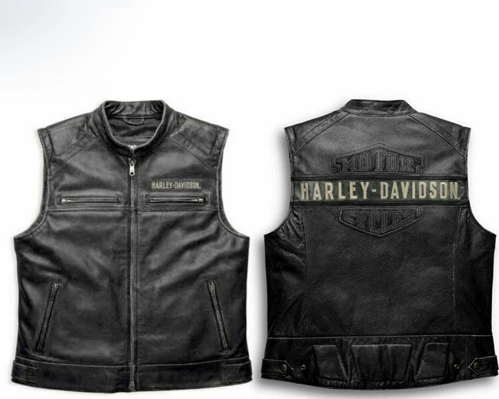 Fast Shipping In Stock Harley Davidson Men's Passing Link Vest Starts
