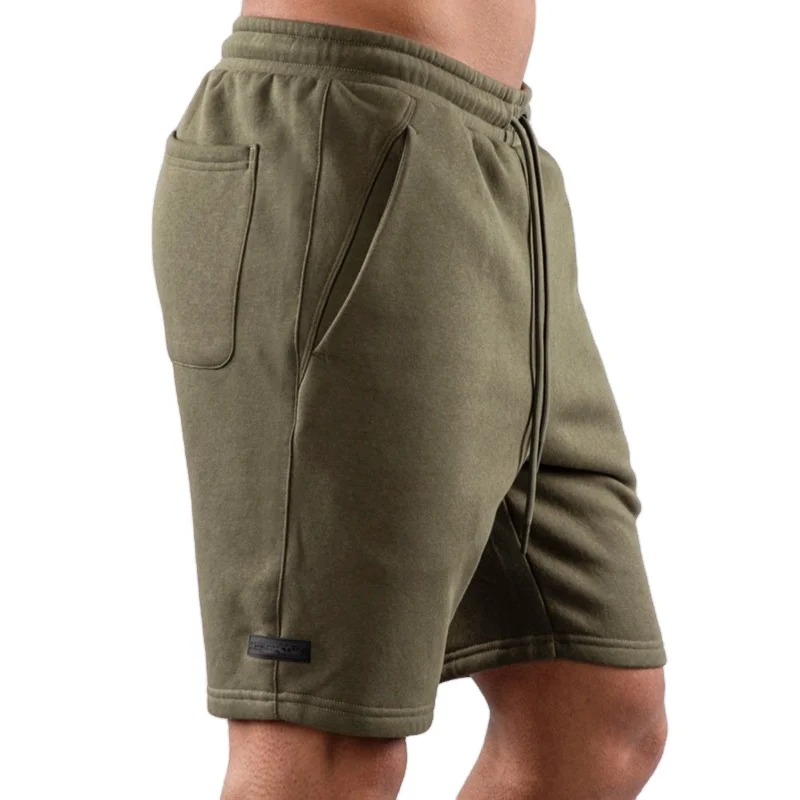 Wholesale Unisex Cotton Fleece French Terry Gerry Men Shorts Custom ...