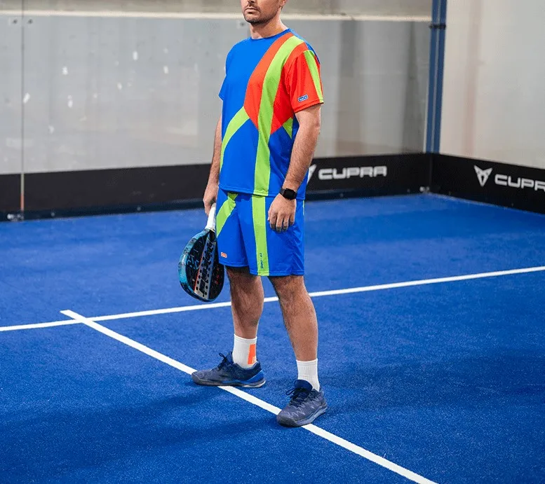 Tennis Padel Custom Man Tshirt High Quality Made In Italy Sportswear