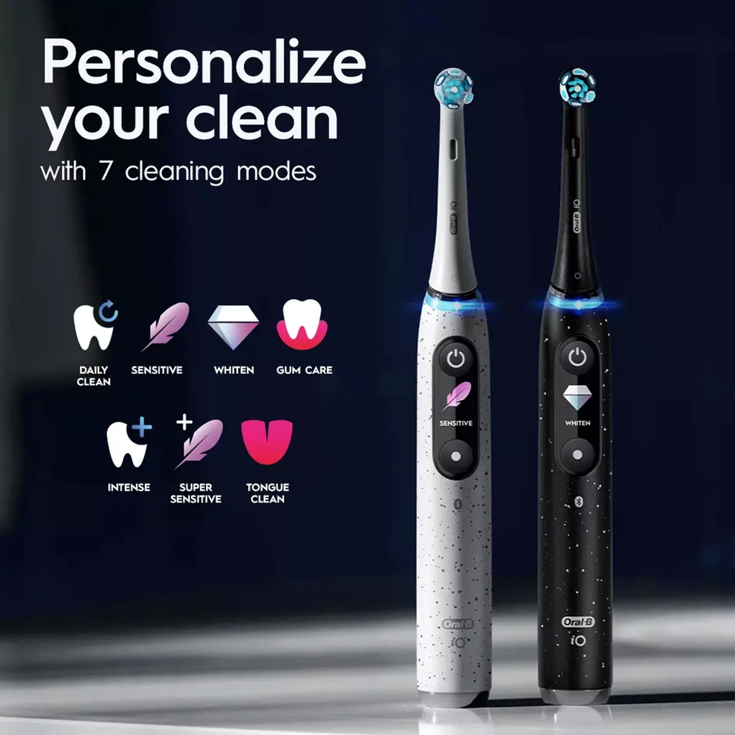 Oral-b Io Series 10 Electric Toothbrush Kit: 4 Brush Heads,Superior ...