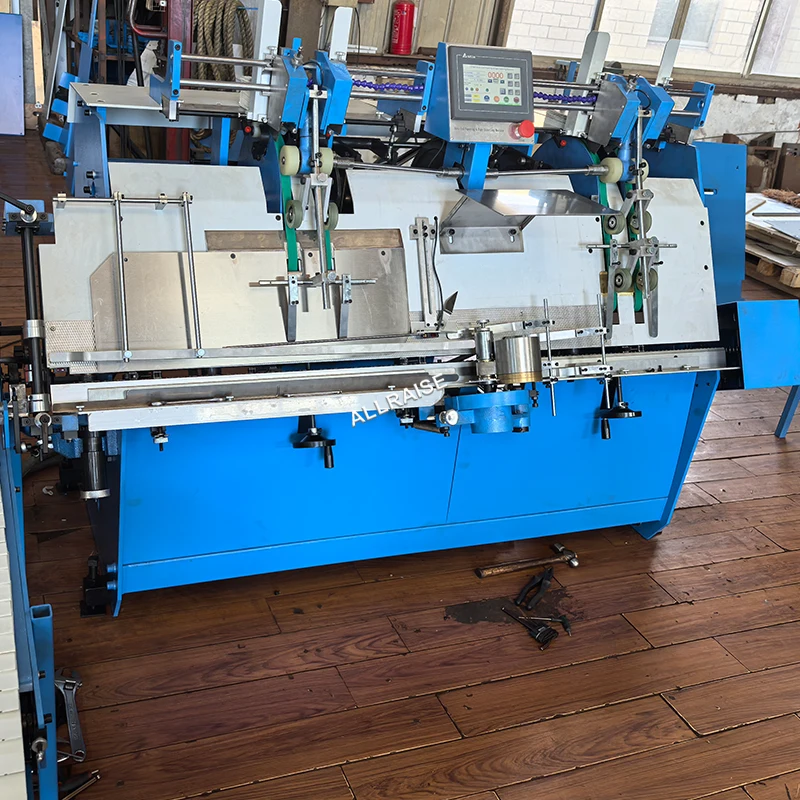 High Efficiency Automatic Hard Cover Book Endpaper Gluing Machine Book Block Tipping Machine End Sheet Pasting Machine