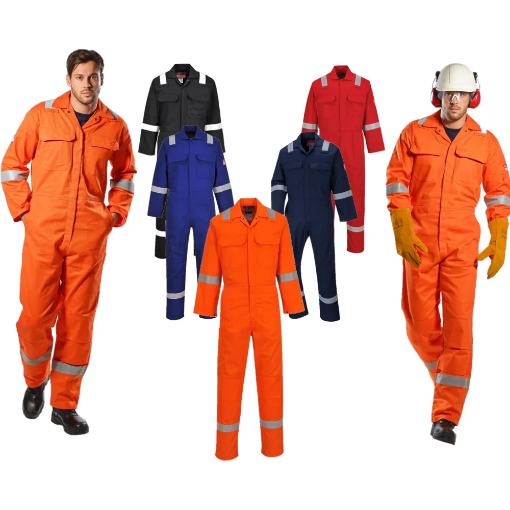 Custom Coverall Safety Suit Construction Clothes Industrial Workwear