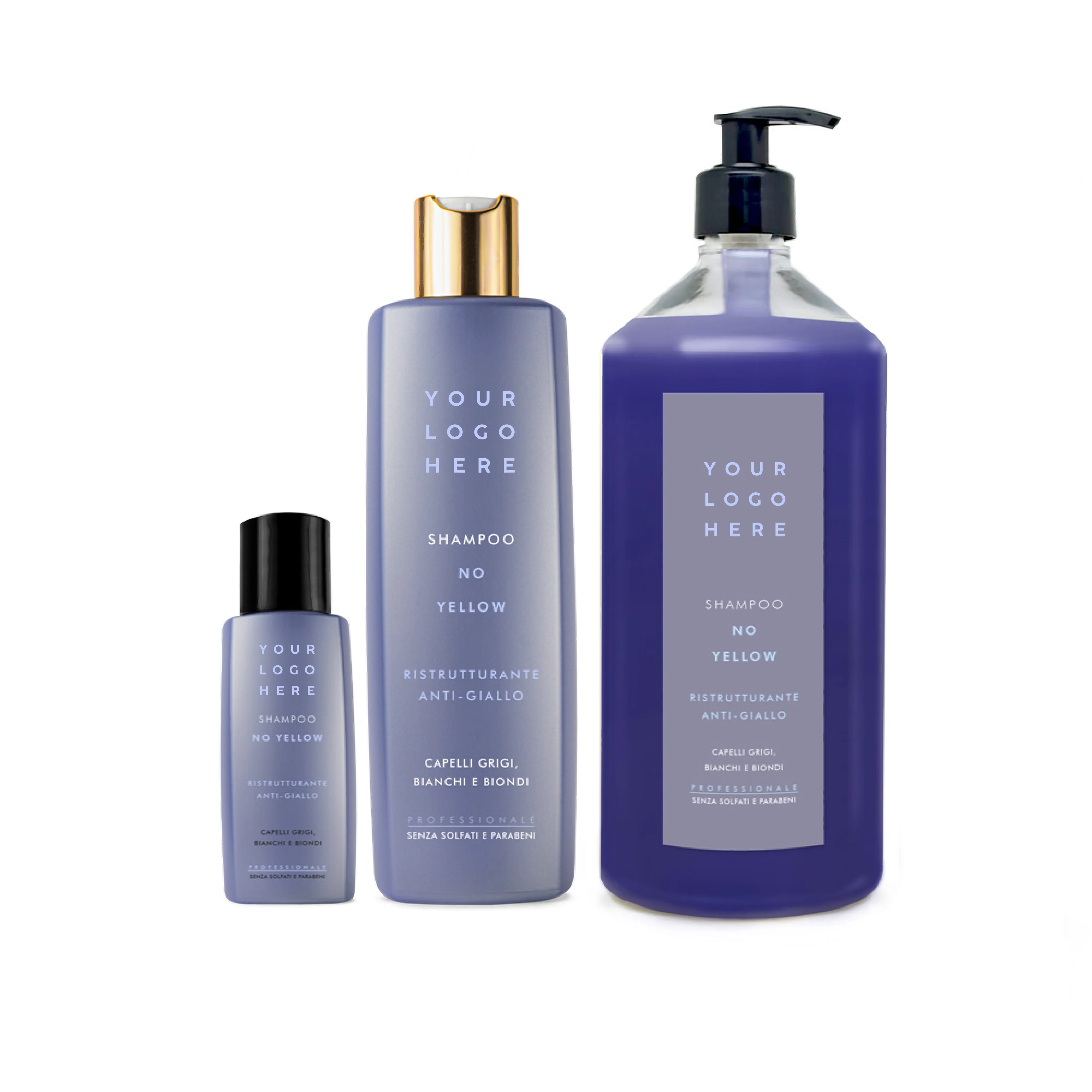 Shampoo Keratin Professional No Yellow Purlple Travel Size Made In