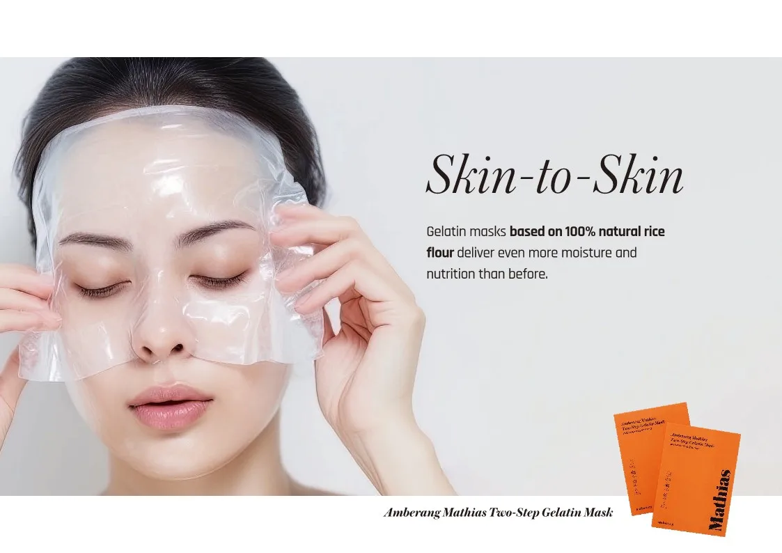 Korean Biocellulose Moisturizer Two-step Gelatin Maskpack Facial Mask ...