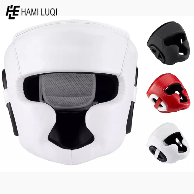 Muay Thai Headgear Pro Sparring Gear Buy Boxing Head Guard Boxing