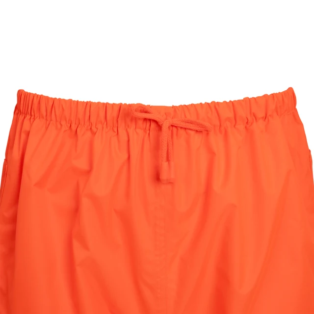 Men's High Visibility Safety Pants With Leg Zippers – Polyester/Cotton Blend, Cargo Style