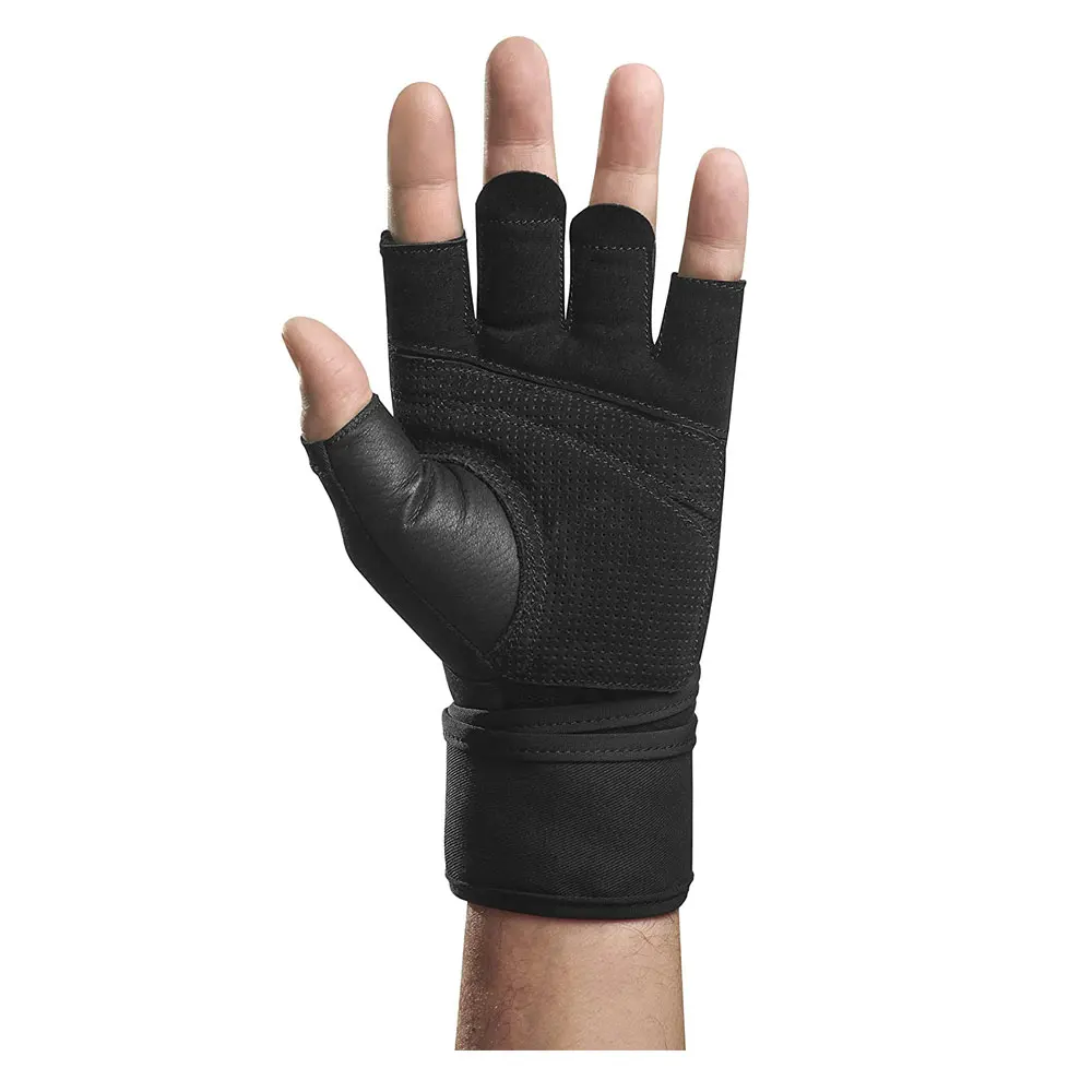 Harbinger Pro Wrist Wrap Weightlifting Gloves Gym Powerlifting Workout