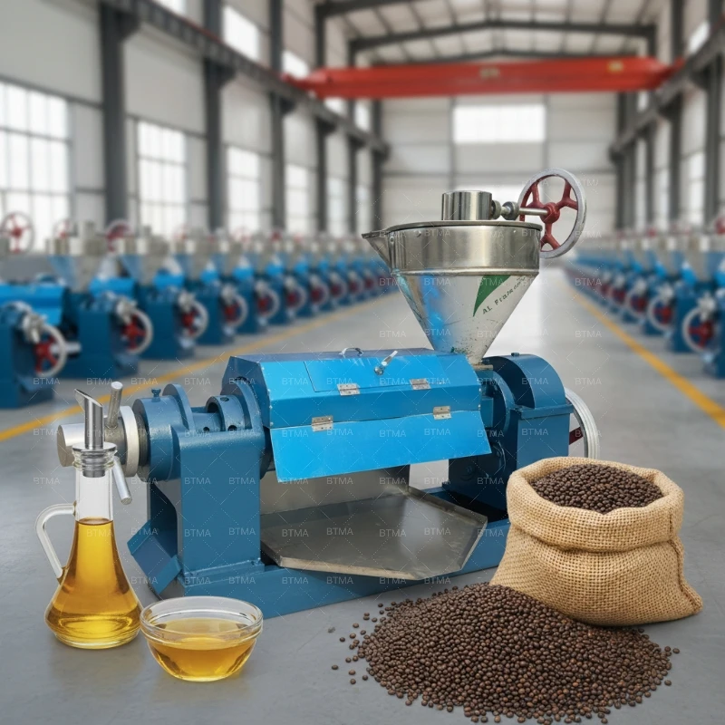 Durable ZX-105 Screw Oil Press Machine for Groundnut Coconut