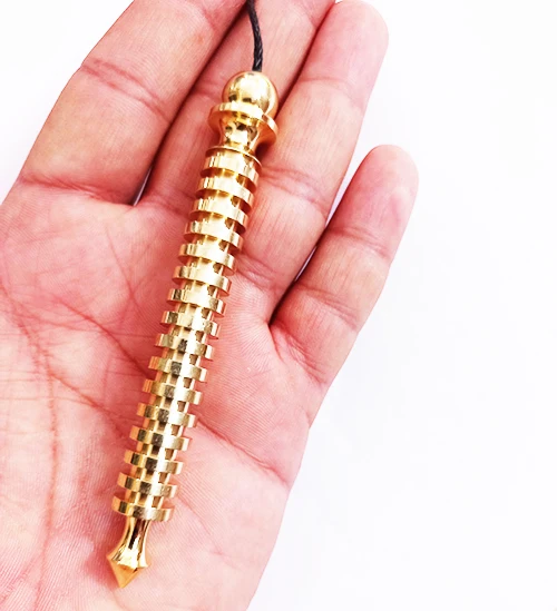 Drowsing 16 Isis Golden Metal Pendulum Wholesale 16 Ring Brass