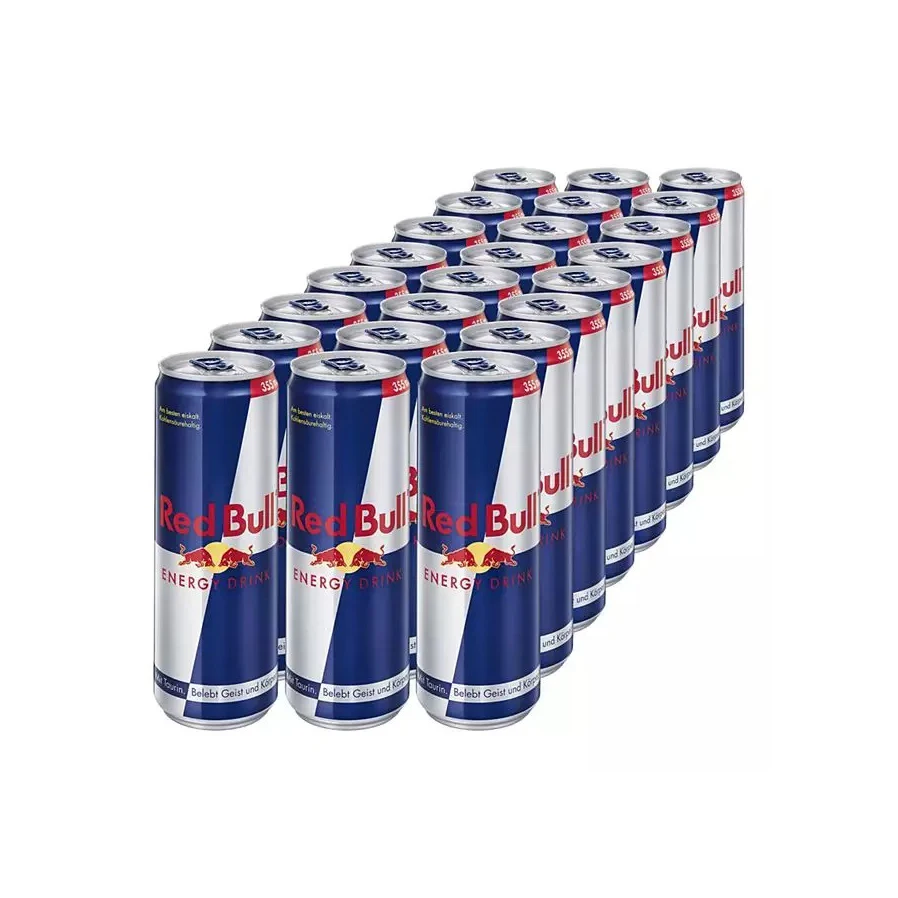 RedBull 250 мл энергетического напитка из Австрии свежий бульон безалкогольный напиток с сахаром и кофеином упакованный в коробку или оптом