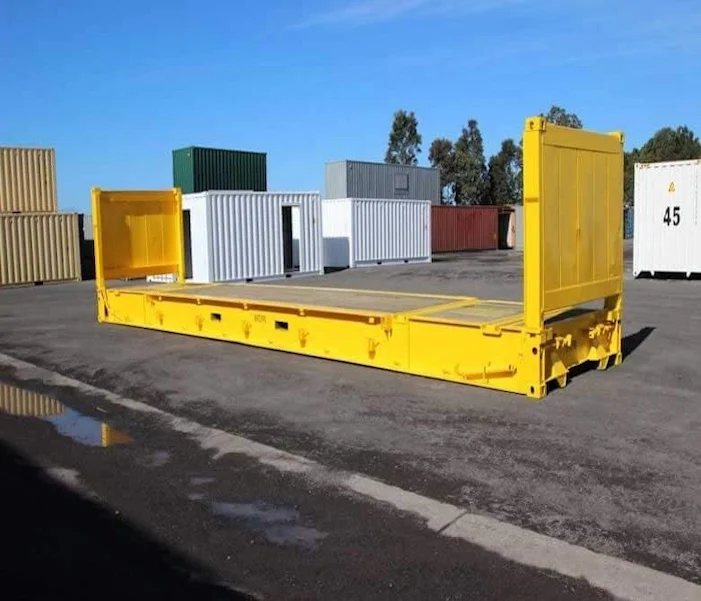 Modified End Flat Rack Shipping Containers - Buy Foldable Container ...