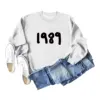 White sweatshirt (black text color picture)